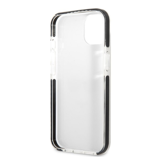 Cover Karl Lagerfeld Klhcp13stpekcw iPhone 13 Mini 5.4" Hardcase Bianco/bianco Karl&amp;choupette Case