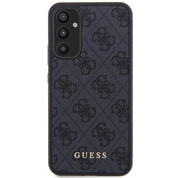 Guess GUHCSA34G4GFGR A34 5G A346 grey/grey hard case 4G Metal Gold Logo