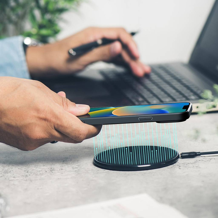 Kryt Dux Ducis Fino pouzdro iPhone 14 Max modrý nylon