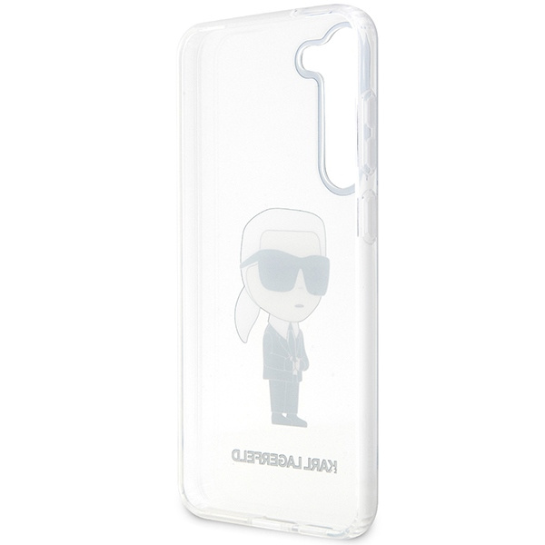 Case Karl Lagerfeld Klhcs23shniktct S23 S911 Transparent Hardcase Ikonik Karl Lagerfeld Case