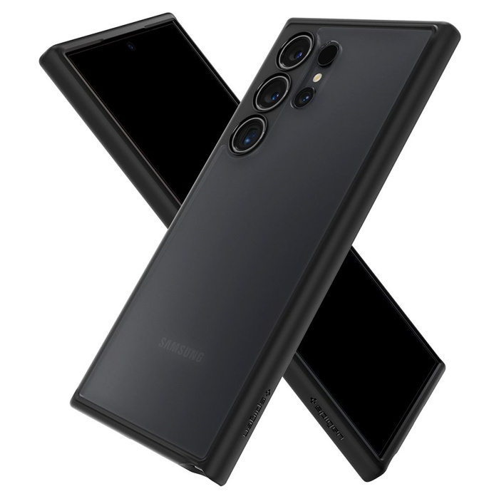 Coque Spigen Ultra Hybrid Samsung Galaxy S24 Ultra Frost Black Case