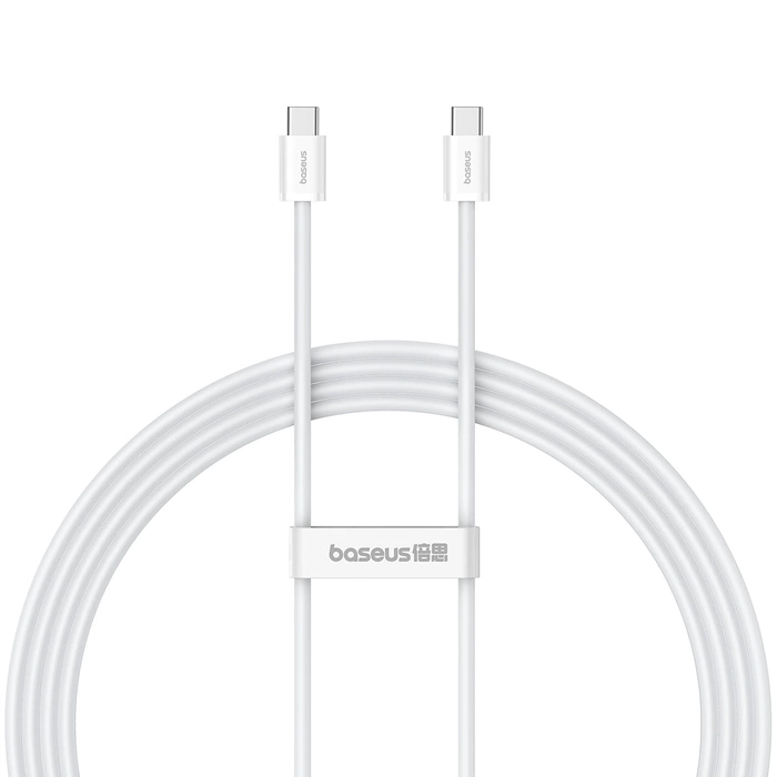 Baseus Superior Series ll USB-C - USB-C 30W 480Mb/s 2m - blanc