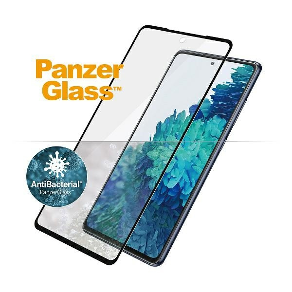 PanzerGlass E2E Microfracture Sam S20 FE G781 Case Friendly Finger Print AntiBacterial schwarz/schwarz