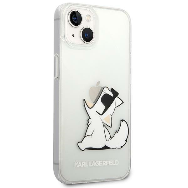 Hülle KARL LAGERFELD Apple iPhone 14 Plus Choupette Fun Klar Hartcase