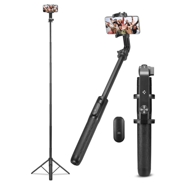 Spigen S560W BLUETOOTH SELFIE STICK TRÉPIED NOIR