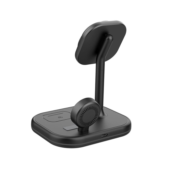 TECH-PROTECT QI15W-A27 3IN1 MagNETIC MagSafe WIRELESS CHARGER BLACK