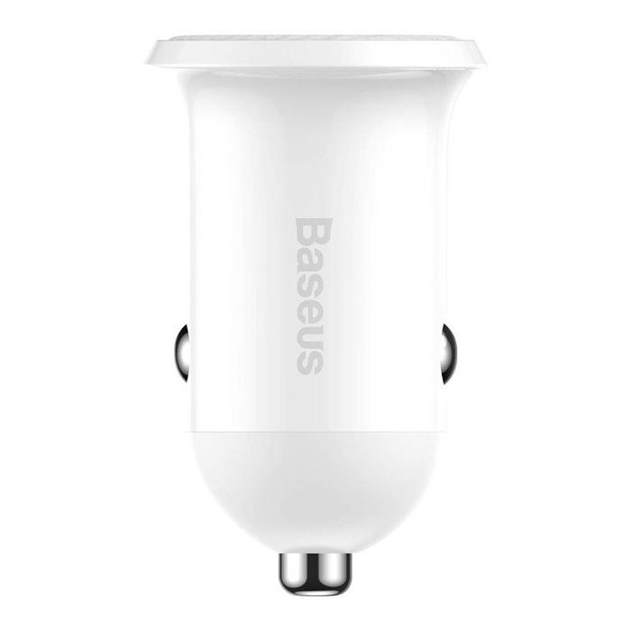 Baseus Grain Pro car charger 2x USB 4.8 A white (CCALLP-02)