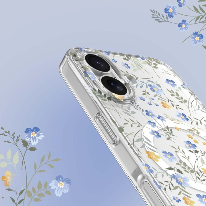 TECH-PROTECT FLEXAIR MAGSAFE IPHONE 16E SPRING FLOWERS