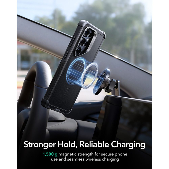 ESR CYBER TOUGH KICKSTAND MagSafe GALAXY S26 ULTRA SCHWARZ