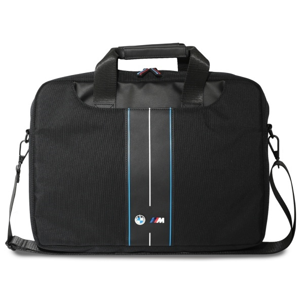 Bolsa BMW BMCB15COMPVSKL 16" Negro/Negro Nylon Azul Rayas