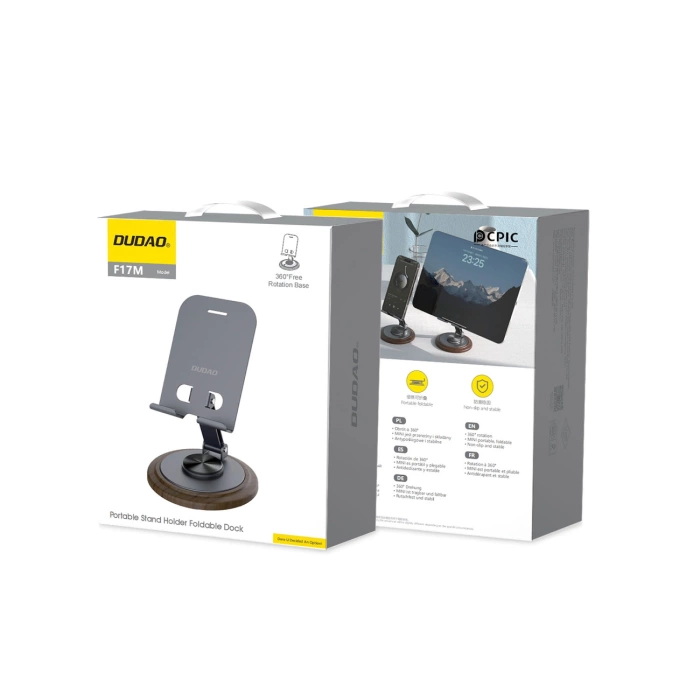 Dudao F17M 360° Metall-Telefonständer - grau