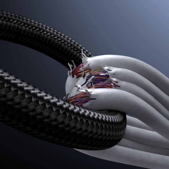 Joyroom S-A16 Pro Prism Series 66W USB-A - USB-C Kabel mit Display 1,2m - Schwarz