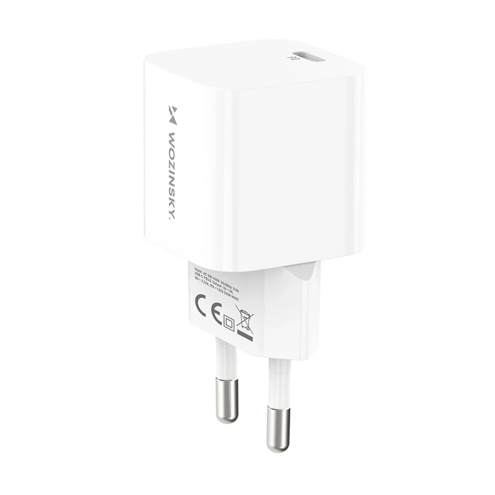 Wozinsky CMWCS USB-C PD 20W Wandladegerät – Weiß