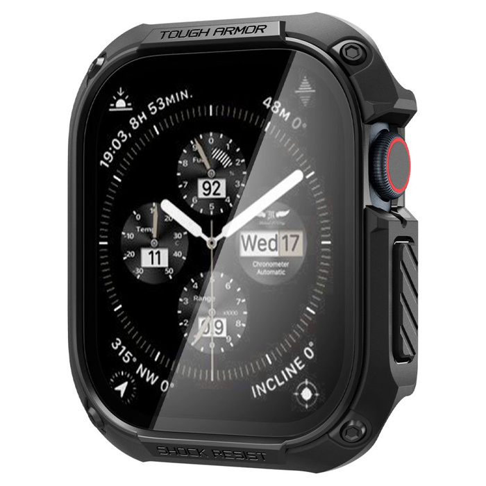Funda Spigen Tough Armor Apple Watch 10 (46 MM) NEGRO