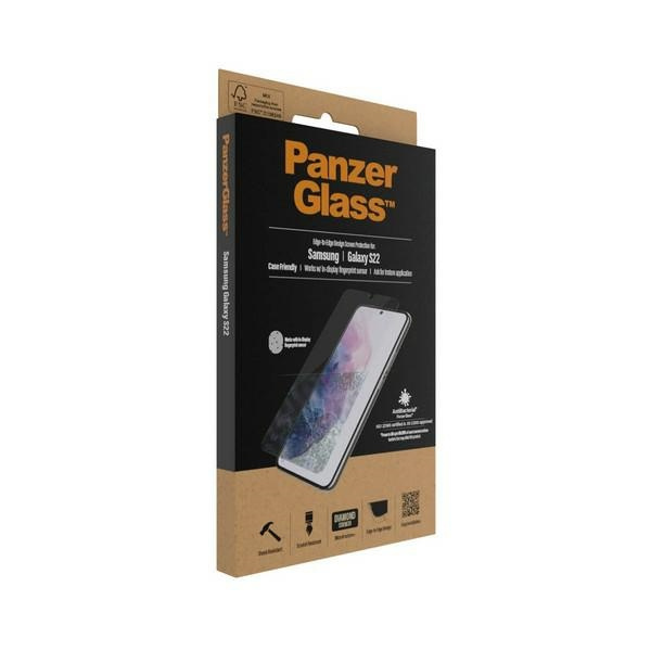 PanzerGlass E2E Microfracture Sam S22 G901 Case Friendly AntiBacterial black/black 7293