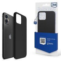 3mk Silicone Case iPhone 11 6,1" nero/nero
