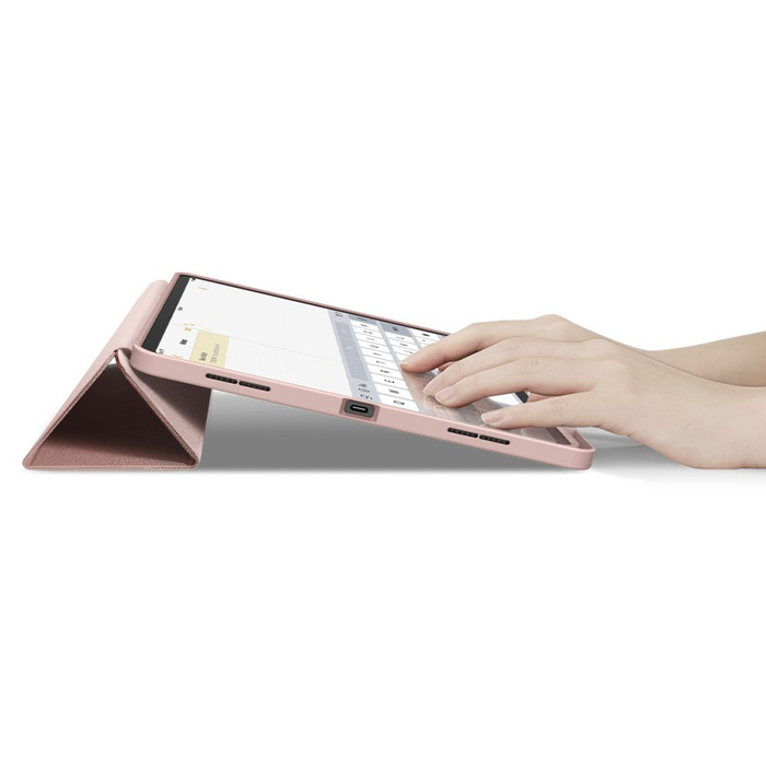 Funda Spigen iPad Urban Fit Air 13 2024 Oro rosa Case