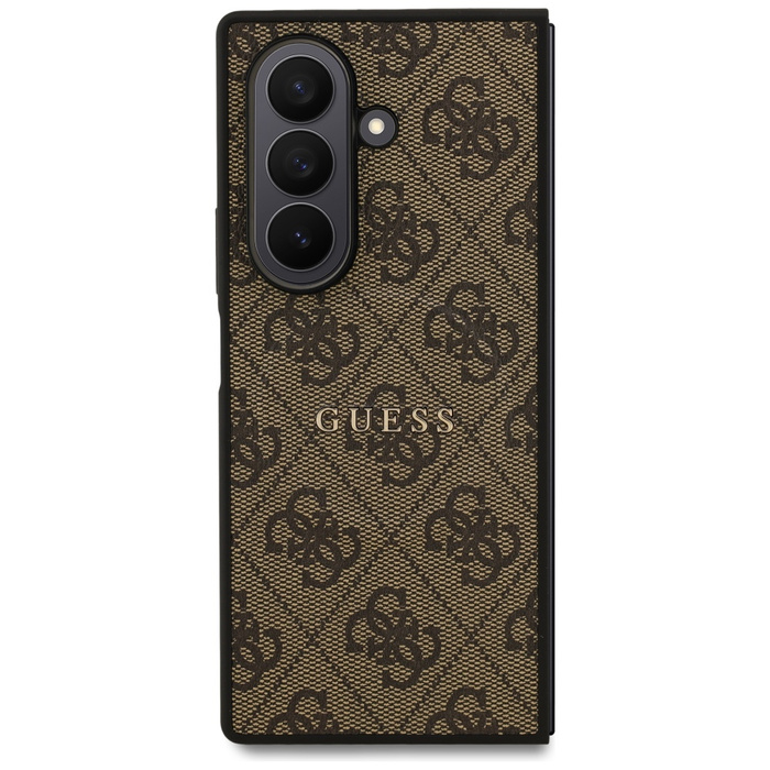Etui Guess 4G Samsung Galaxy Z Fold 7 Classic MagSafe Brązowy