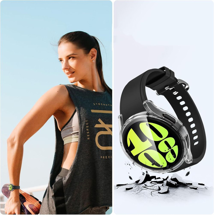 Hülle Tech-protect Defense360 Samsung Galaxy Watch 6 (40 MM) Clear Case