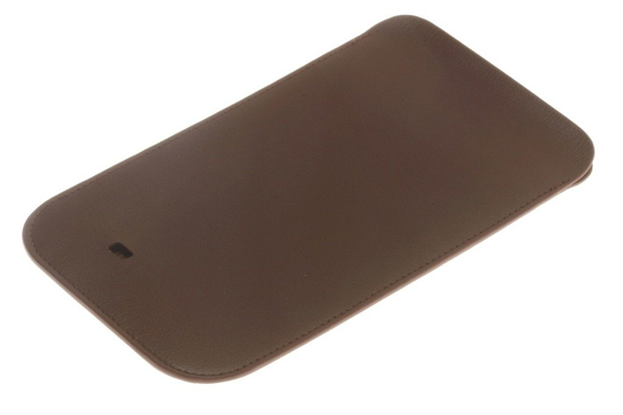 Original  SAMSUNG Galaxy Note 2 Galaxy S6 S7 S8 Slide Cuero Marrón