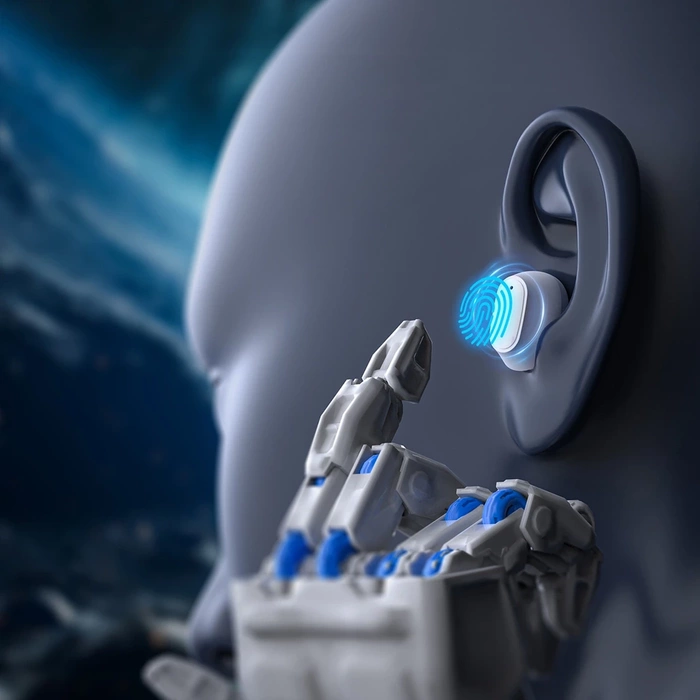 Choetech MEMS kabellose TWS Bluetooth 5.3 Kopfhörer – weiß