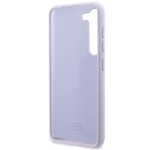 Obal Karl Lagerfeld Silicone Nft Ikonik - Obal Samsung Galaxy S23 Plus (fialový) Case