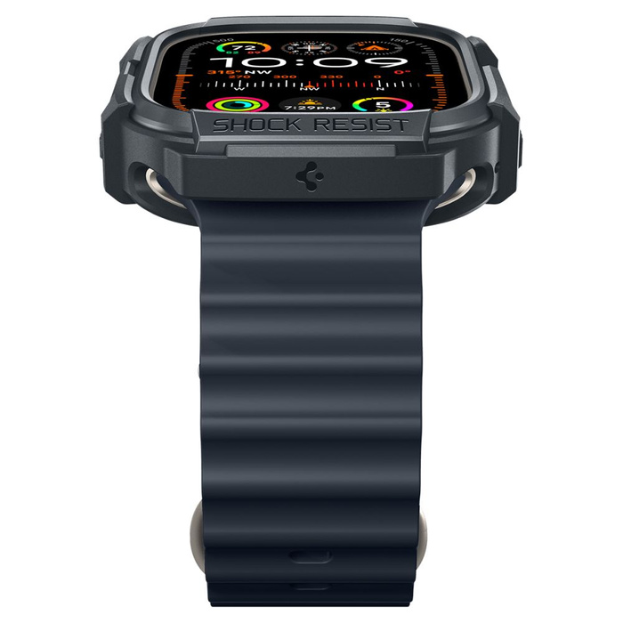 Case Spigen Rugged Armor Apple Watch Ultra 1 / 2 (49 Mm) Dark Grey Case