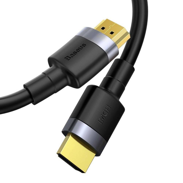 Baseus Cafule Kabel HDMI 2.0 Kabel 4K 60 Hz 3D 18 Gbps 2 m schwarz (CADKLF-F01)