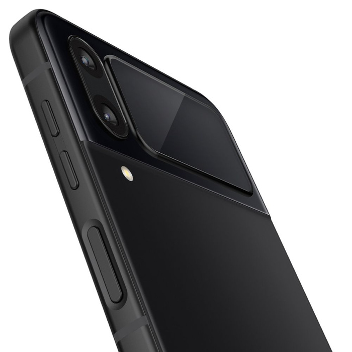 Verre trempé Spigen VERRE FC "EZ FIT" + FILM CHARNIÈRE 2-PACK GALAXY Z FLIP 4 NOIR