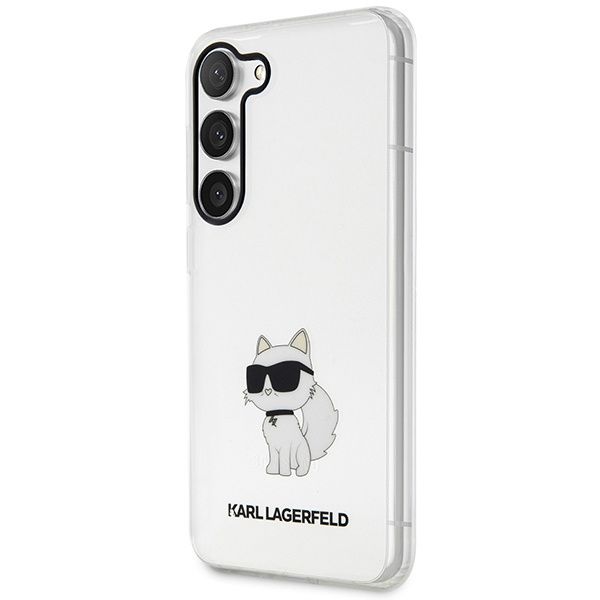 Funda Karl Lagerfeld KLHCS23MHNCHTCT S23 Plus S916 transparente durocase Ikonik Choupette Case