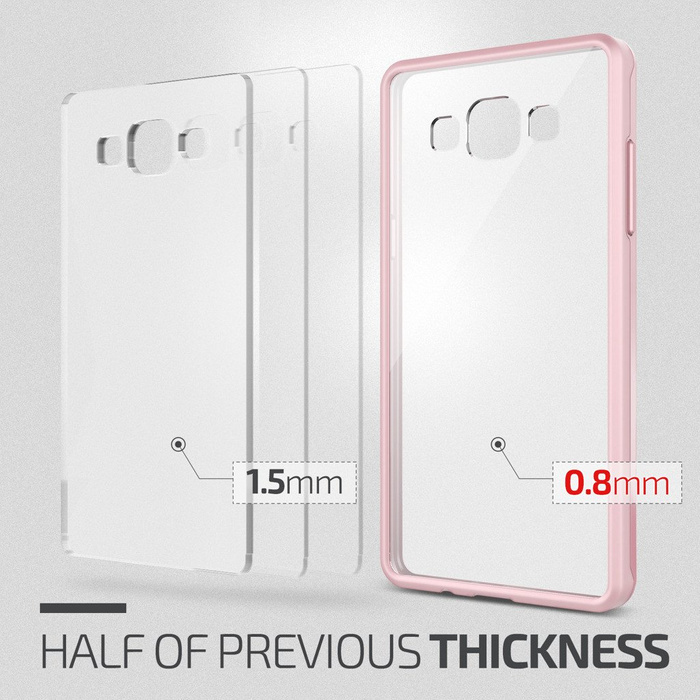 Puzdro Samsung Galaxy A7 VERUS Crystal Mixx Baby Pink Ako Spigen SGP kryt