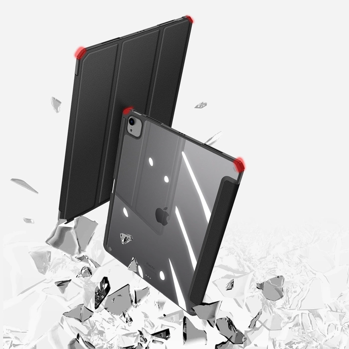 Dux Ducis Toby case with flap and stand for iPad Air 13&quot; 2024 / iPad Pro 12.9&quot; 2018-2022 - black