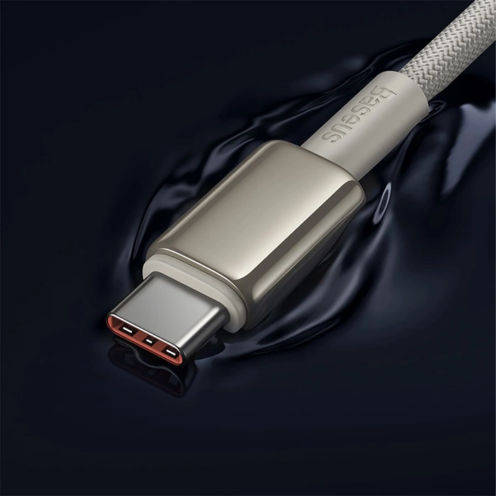 Baseus Tungsten Gold USB-C / USB-C 100W 2m Kabel - Gold