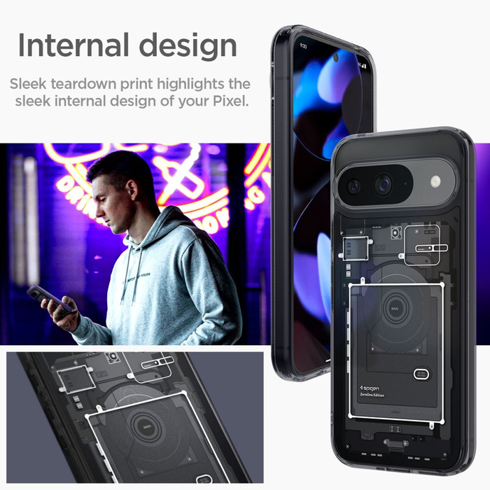 Cover Spigen Ultra Hybrid GOOGLE PIXEL 9 / 9 PRO ZERO UNO