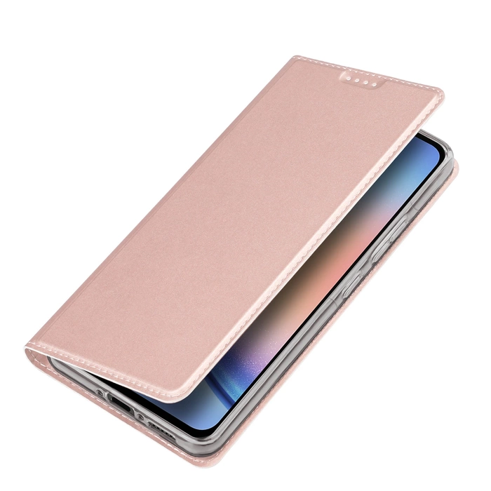 Custodia a libro Dux Ducis Skin Pro per Samsung A35 5G - rosa