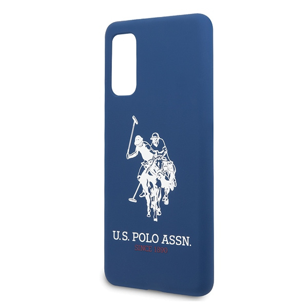 Puzdro US POLO Silikónové puzdro pre Samsung Galaxy S20 z kolekcie Navy Blue
