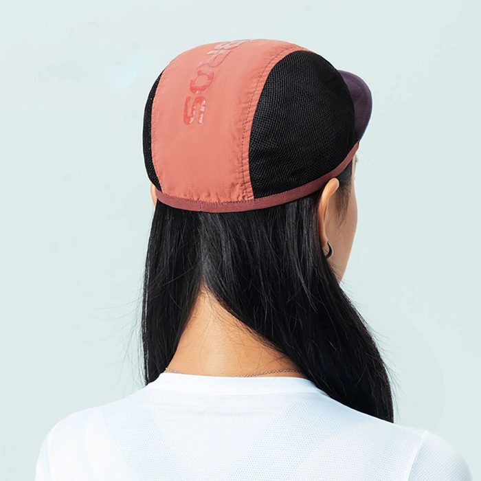 Rockbros Radmütze mit Helmvisier - Rot