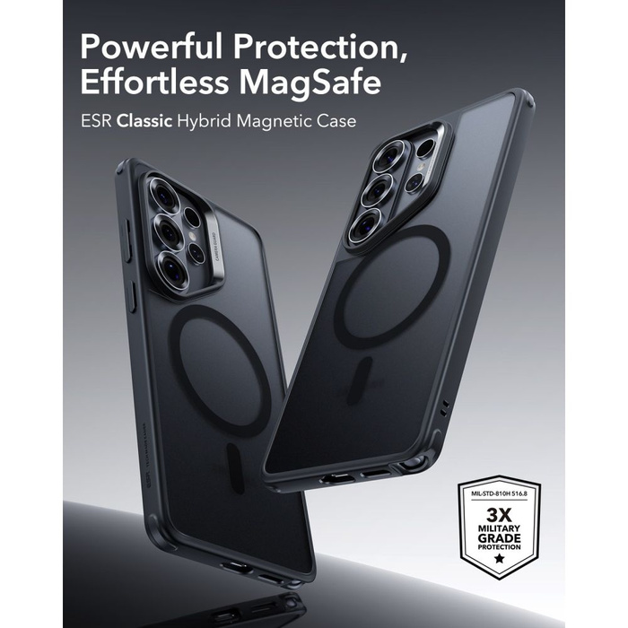 ESR CLASSIC HYBRID MagSafe GALAXY S26 ULTRA FROSTED BLACK