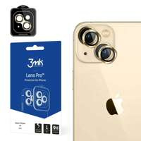 3mk Lens Protection Pro iPhone 14 6.1" gold/gold Protection for camera lens with mounting frame 1pc.
