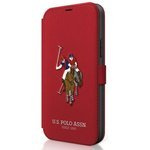 US POLO   12 Pro Max Polo Colección Bordado Rojo Funda