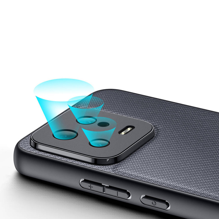 Custodia Dux Ducis Fino per Xiaomi 13 cover con cornice in silicone grigio