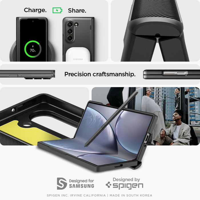 Spigen Slim Armor PRO GALAXY Z Fold 6 BLACK