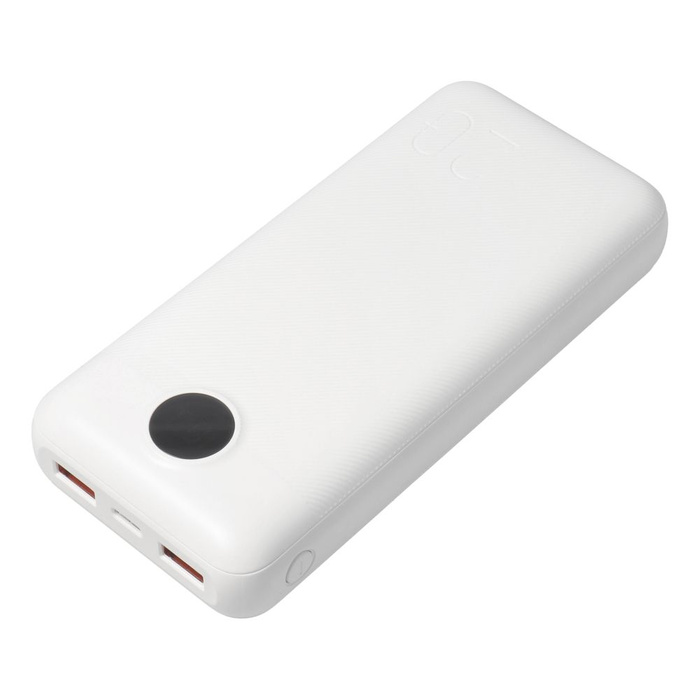 VEGER powerbank 20 000 mAh PD QC3.0 2A 20W L20S (VP2039PD / W2039PD) biały