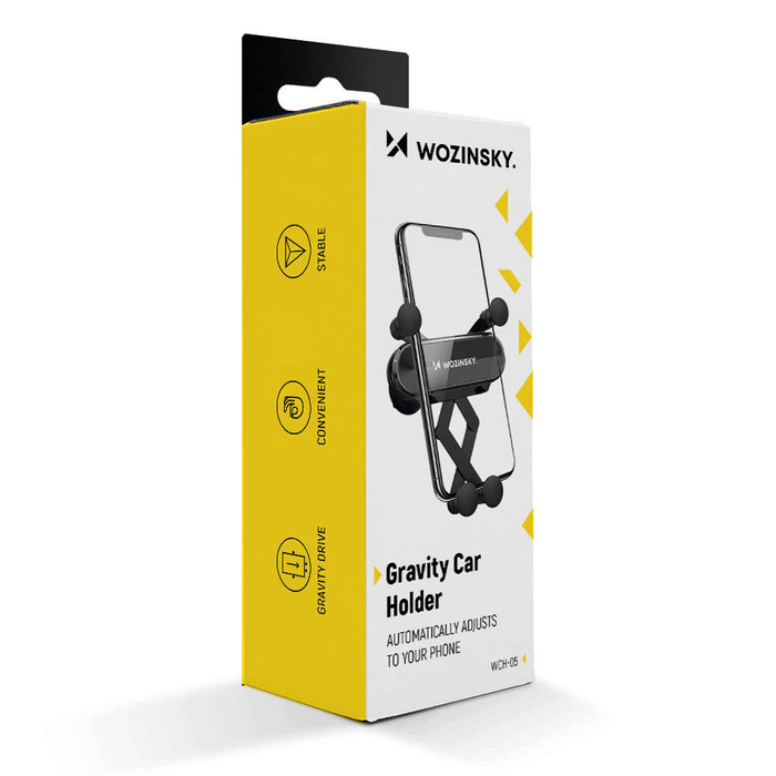 Support de voiture Wozinsky Gravity Noir (WCH-05)