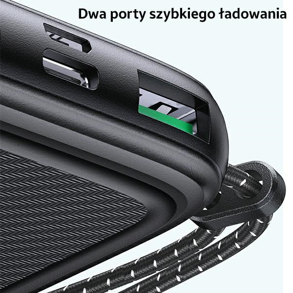 USAMS Powerbank PB56 10000mAh 22.5W 2xQC3.0+PD Schnellladung weiß/weiß 10KCD15102 (US-CD151)