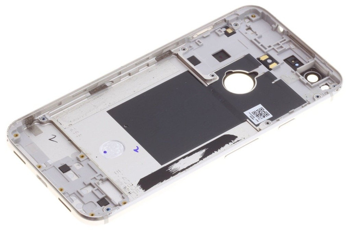 Genuino GOOGLE Pixel XL Flap Plata Grado B