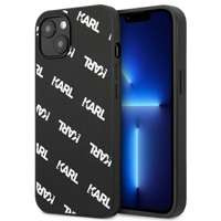 Case KARL LAGERFELD Apple iPhone 13 Mini Allover Black Hardcase