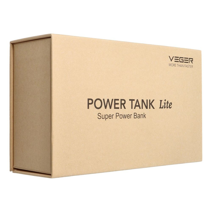 Powerbank Veger Tank Lite (W5001) PD QC3.0 5A 22,5W 50000 mAh czarny