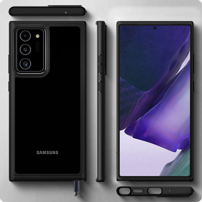 Pouzdro SPIGEN Ultra Hybrid S amsung Galaxy Note 20 Ultra Black Case