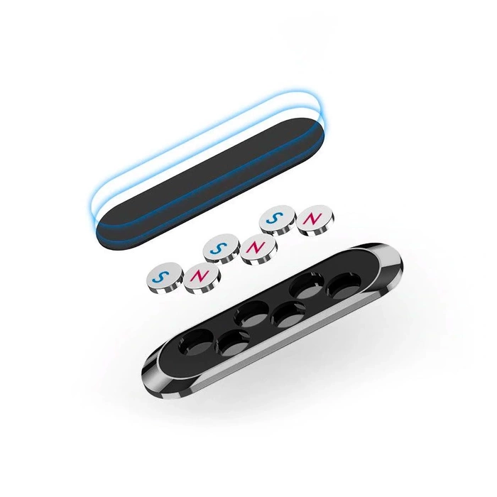 Wozinsky Magnetic Dashboard Mount Adhesive Schwarz (WMH-01)